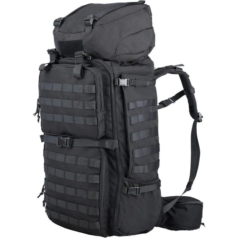 75L Mens Travel Backpack Military Tactical Mountaineering Backpacks Army Climbing Survival Backpack for Camping Hiking Trekking