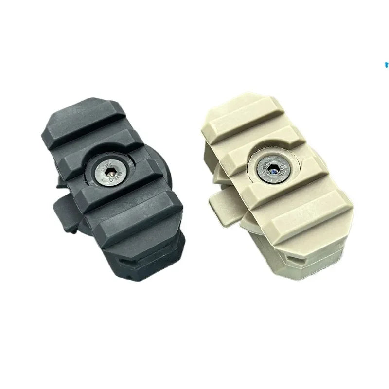 Tactical Helmet for Outdoor Activities with 360 Degree Rotation Flashlight Mount Compatible with FAST ARC Guide Nylon