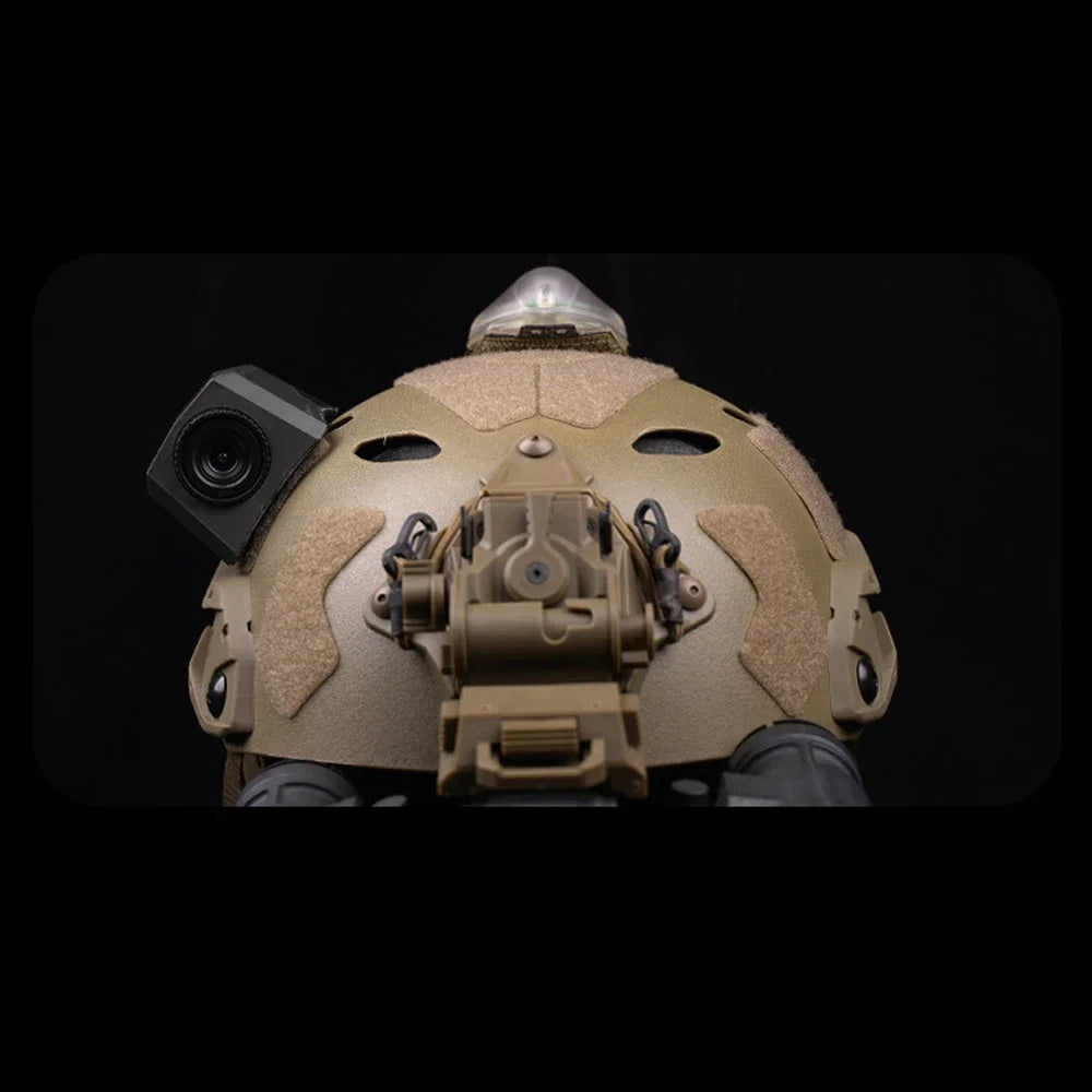 Tactical Helmet Camera Model With Hook Loop Magic Sticker Militar Fast Helmet Decoration Camera Props Paintball Airsoft  Gear