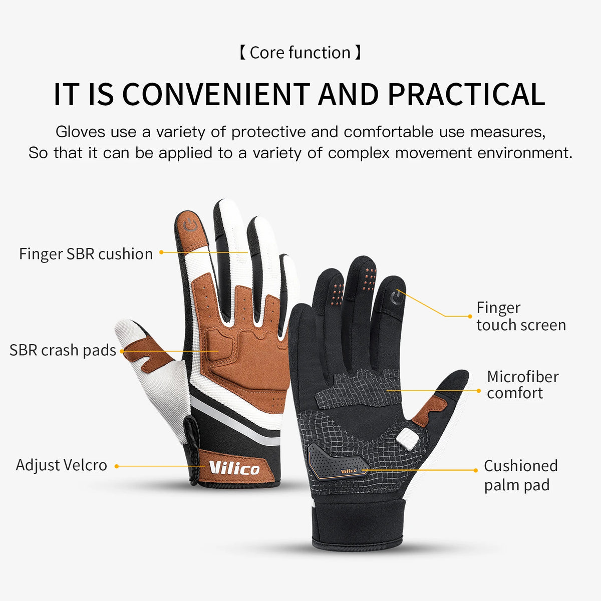 Tactical Gear Touch Screen Cycling Gloves Thermal Warm Windproof Full Finger Waterproof Bicycle Road Bike Gloves For Men Women