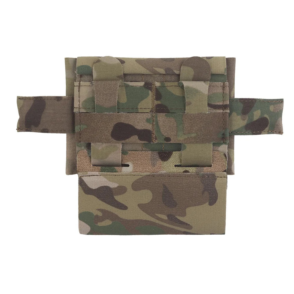 OPHIDIANTAC Small Molle Medical Kit With Reflective Insert Quick Release First Aid Pack Split Design