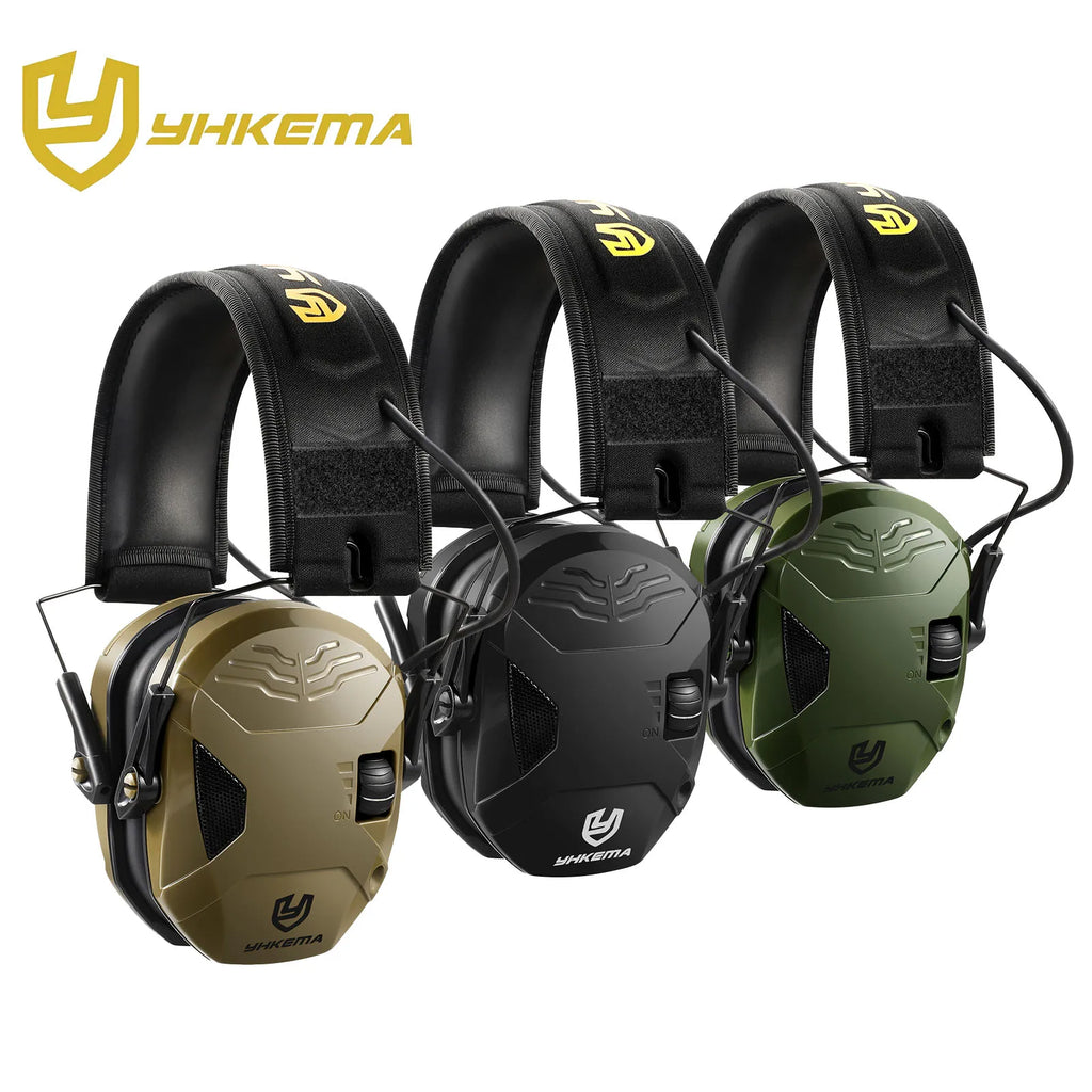 Tactical anti-noise Earmuff for Hunting shooting Noise reduction Electronic Hearing Protective Ear Protection Foldable