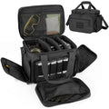 Tactical Pistol Gun Storage Bag Gun Range Bag for 4 Handguns Pistol Shooting Range Bag Magazine Carrying Pouch for Hunting