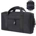 Tactical Gun Range Bag Shooting Pistol Bag Handgun Compact Duffle Bag Gun Case Bag Hunting Handguns and Magazines Storage Bag