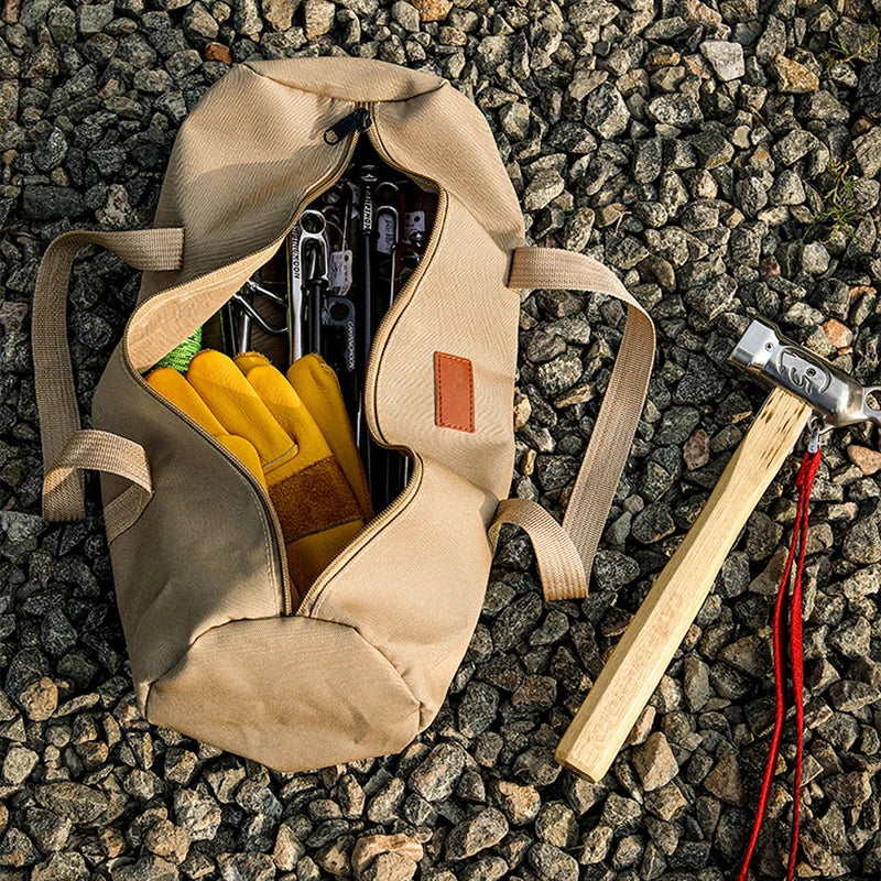 1Pc Outdoor Camping Storage Bag Oxford Cloth Canopy Pole Bag Camping Accessories Tool Pouch Travel Handbag Lightweight