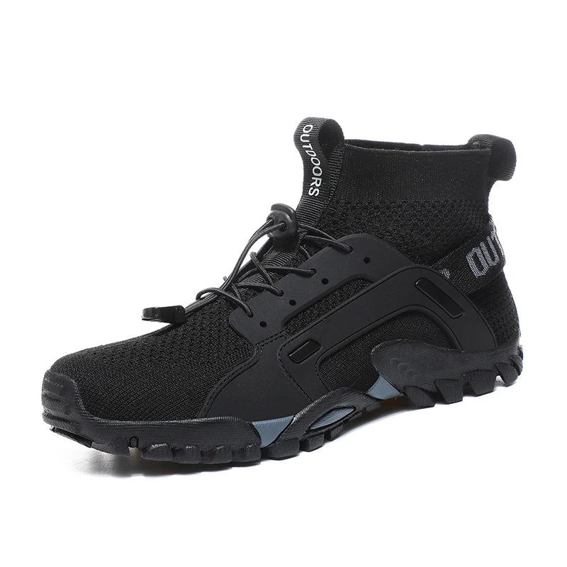 High-top Barefoot Upstream Water Shoes Trekking Mountain Boots Anti-skid Hiking Sneakers Outdoor Wear-resistant Water Shoes