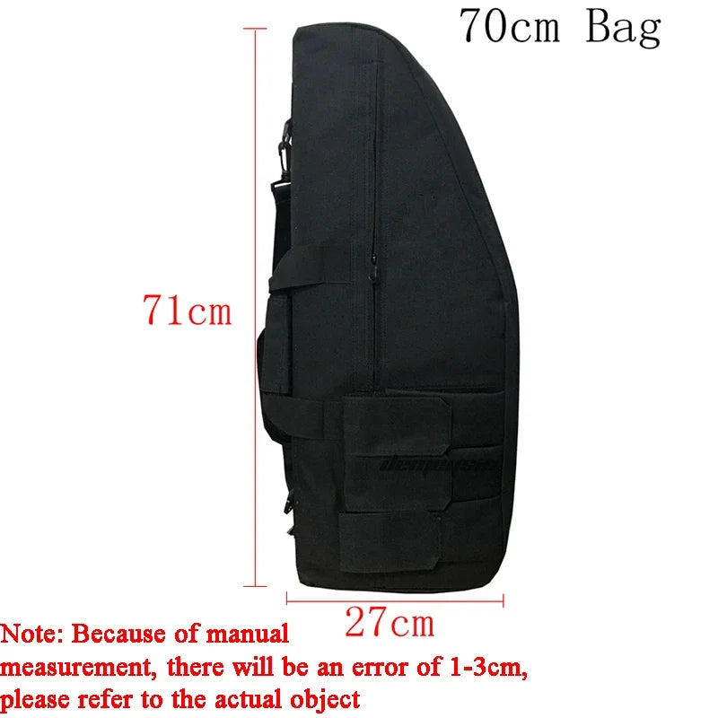 70 95 115cm Gun Bag Case Tactical Rifle Bag Backpack Sniper Carbine Airsoft Shooting Carry Shoulder Bags for Hunting Tools