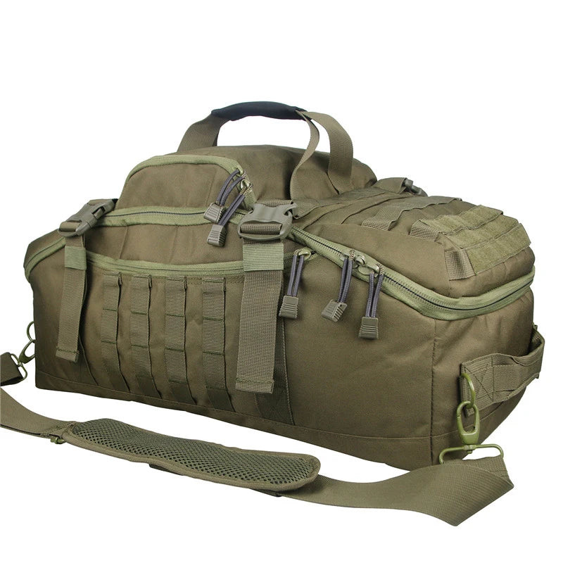 LQARMY 45L 80L Camping Backpacks Men Tactical Backpack Molle Hiking Travel Climbing Rucksack Sports Gym Duffel Bag