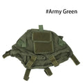 Tactical Camouflage Helmet Cover Military Counterweight Package Outdoor Hunting Helmet Cloth Ballast Bag Shooting Accessories