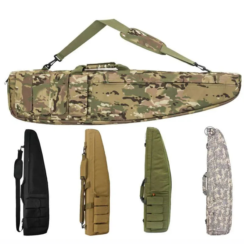 70cn 98cm 118cm Long Gun Molle Package Tactical Heavy Long Gun Box Shoulder Airgun Leather Cover Hunting Accessories