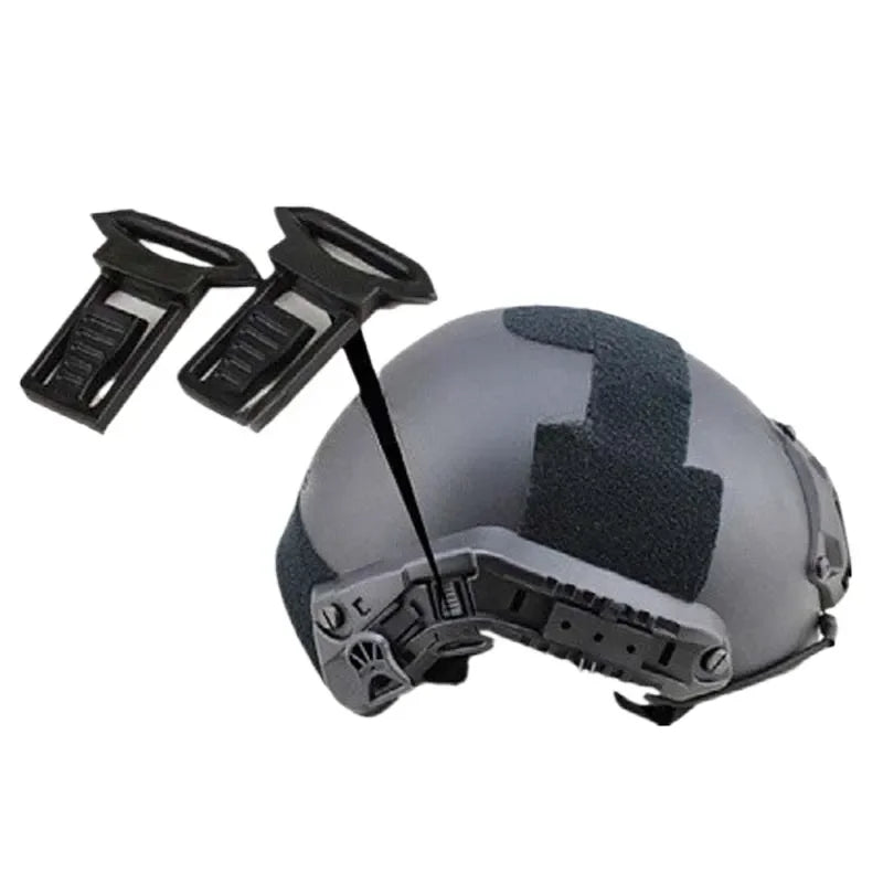 Tactical Helmet Rail Mount Accessory Kit for Fast Attachment of Goggles and Eyewear Compatible with Ops-Core FAST