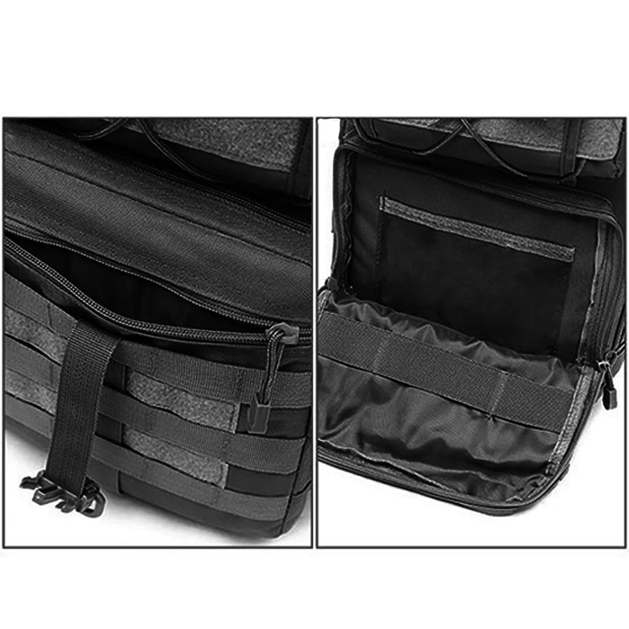 Outdoor Single Shoulder Training Extra Large Chest Bag Waterproof Oxford Cloth Camouflage Photography Crossbody Bag
