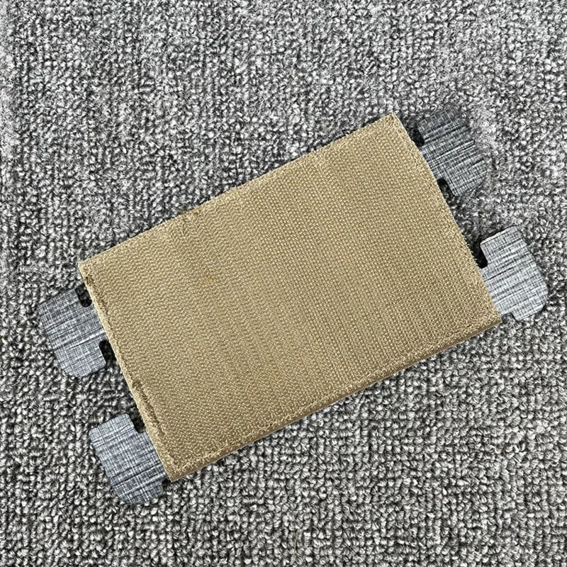 Tactical FCSK Vest Molle Admin Panel Airsoft Paintball Vest Expansion Carbon Fiber Chest Panel Gear