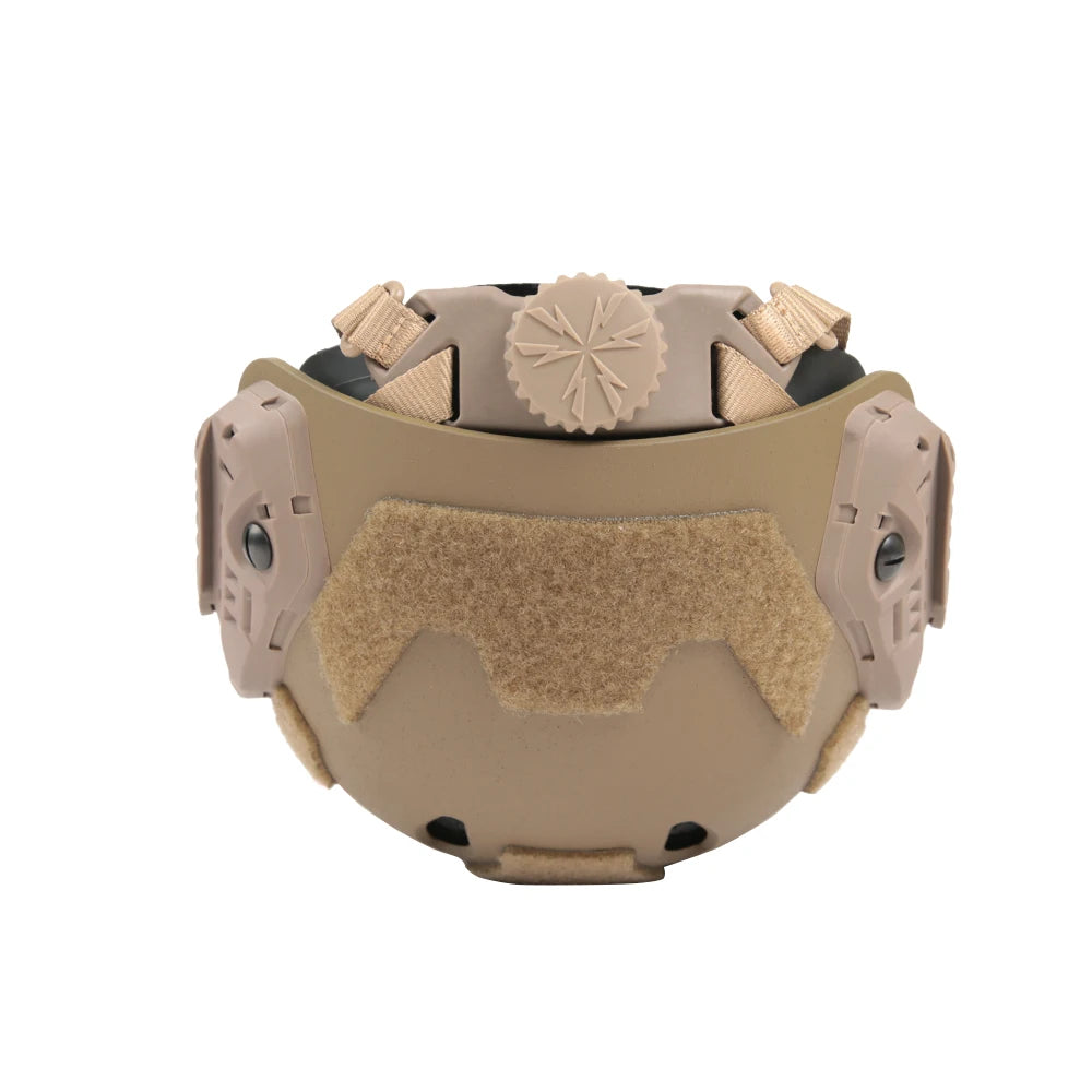 FMA Tactical FAST SF Helmet Lightweight Military Training Helmet with MBS Night Vision Mount + ARC Rail Impact-Resistant  Gear
