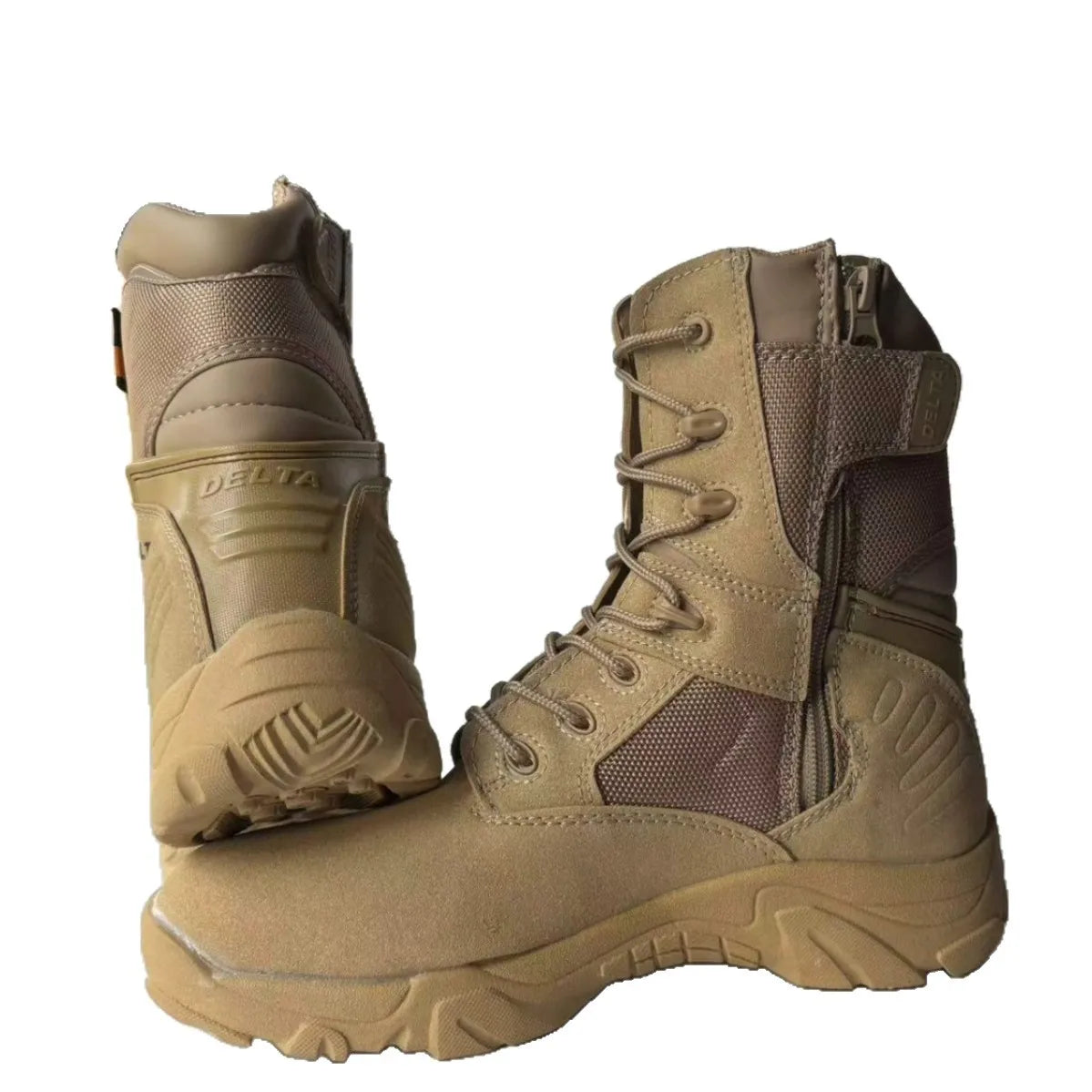 Triangle jungle boots training shoes high top combat  tactical  mountaineering shoes outdoor desert boots men's boots