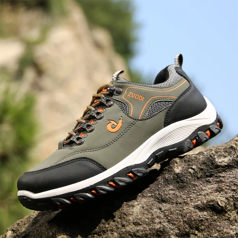 Outdoor Hiking Shoes Men EVA Soft-Soled Casual Sports Shoes Hiking Training Shoes Men Camping Jogging Hiking Shoes Large Size 50