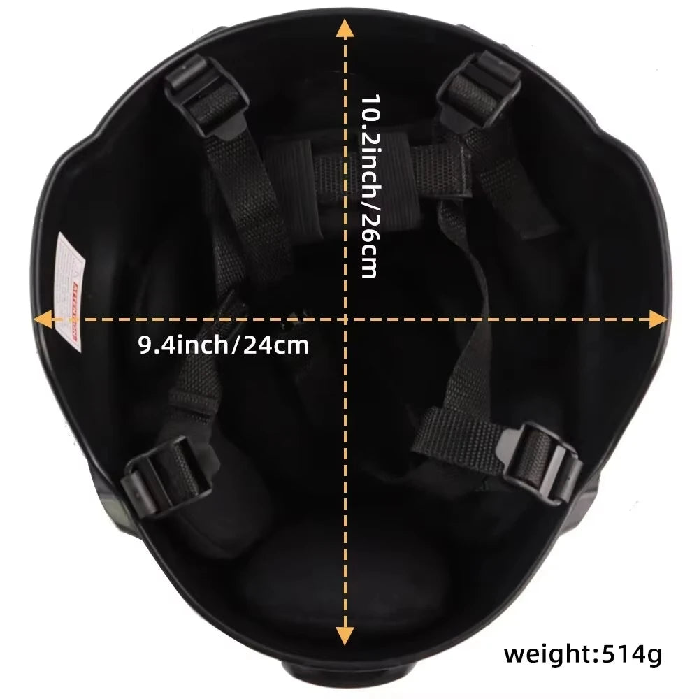 BOOIU Tactical Helmet MICH2000 High Cut ABS Airsoft MH Child 50-53CM Hunting Helmet Outdoor Tactical Painball Protect Equipment