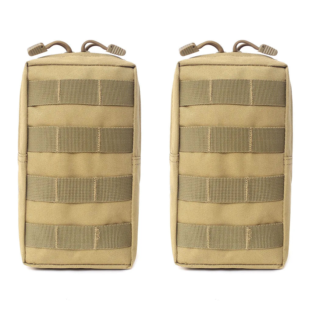 Outdoor Molle EDC Pouch Waterproof Nylon Multi-Purpose Pack Tactical Universal Hunting Camping Bag MOLLE Accessories Pocket
