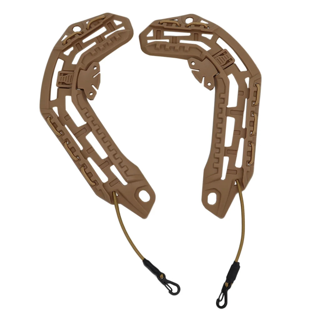Nylon Tactical Caiman Helmet Side Guide Rail Revision Helmet Specific Mount Rail Hunting Airsoft Helmet Accessories