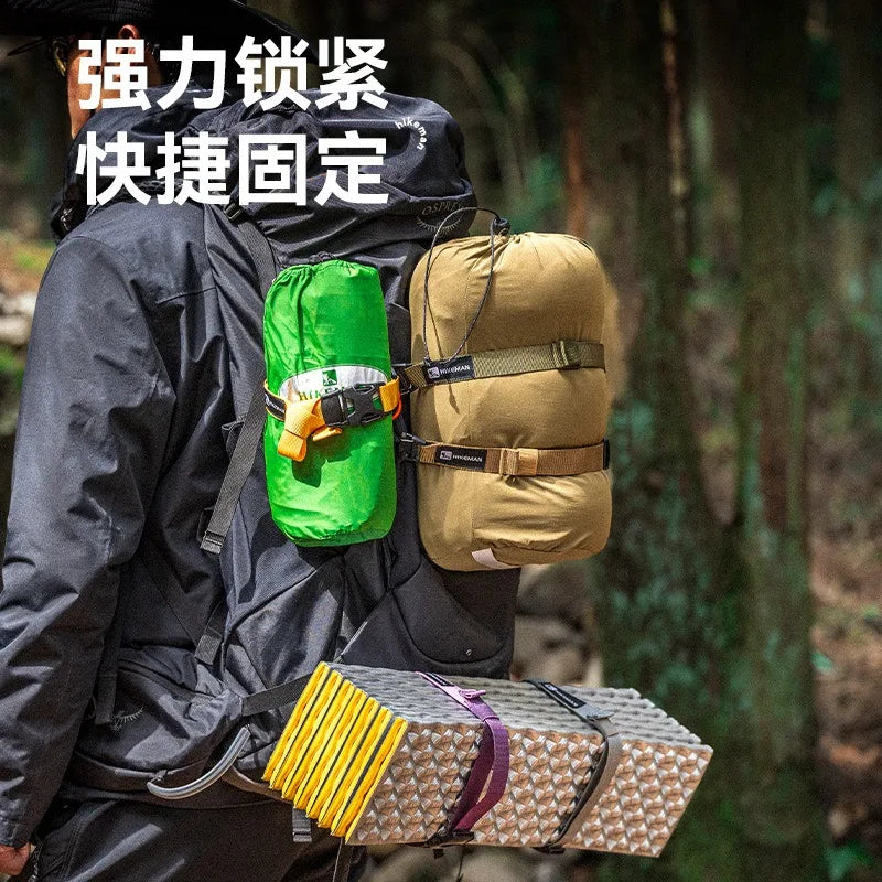 Fashion Durable Non-slip Backpack Chest Bag Strap Harness Adjustable Shoulder Outdoor Camping Tactical Bags Straps Accessories