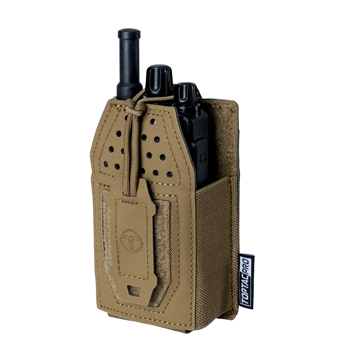 TOPTACPRO Tactical Mini Radio Pouch Molle Walkie-talkie Interphone Pouch Duty Tactical Molle Tool Pouch 8524