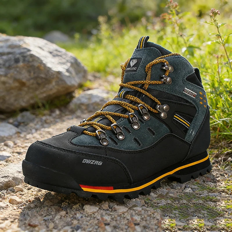 Men Hiking Boots Sneakers Men Tactical Boots Autumn Special Forces Field Man Boot Lightweight Outdoor Non-Slip Waterproof Shoes