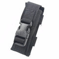 Tactical Single Magazine Pouch Holster 9mm Mag Bag Knife Flashlight Sheath Pouch With Belt Clip Hunting Accessories Pack