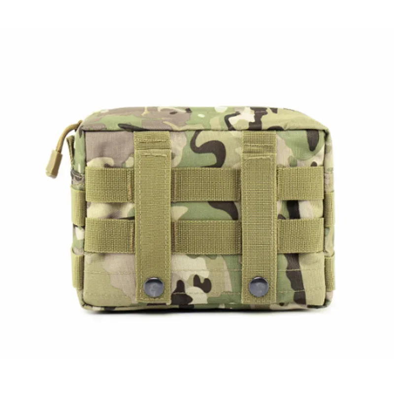 Outdoor Molle Pouches Tactical Admin Pouch Compact EDC Utility Gadget Gear Pouch Carry Accessory Belt Hanging Waist Hunting Bag