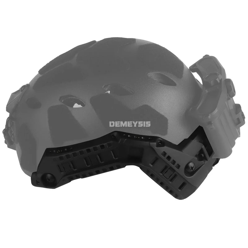 Tactical Super High Cut Fast Helmet Side Guide Rail Module Integration Hunting CS Airsoft Helmet Mount Accessories Adjustable