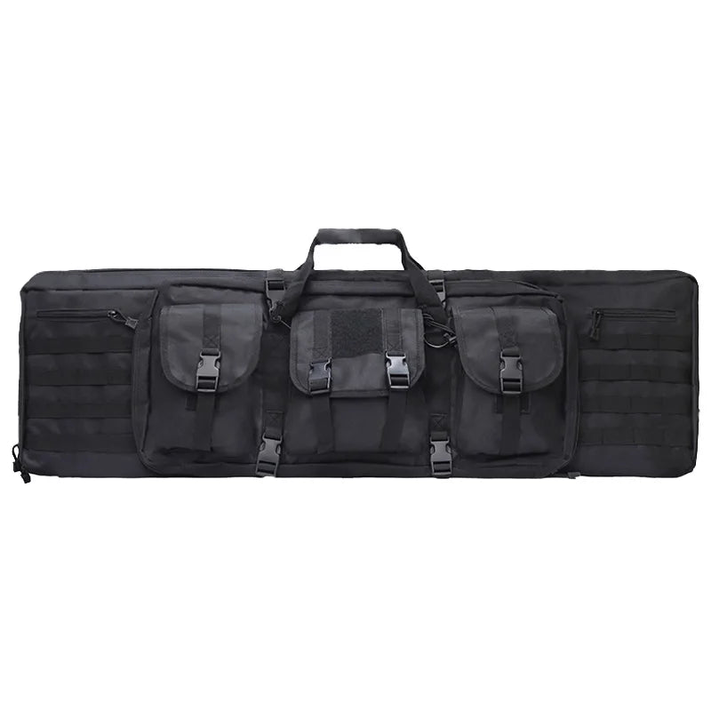 Tactical Gun Pack Multi Functional Dual Gun Heavy Long Gun Pack Hunting Shooting Long Gun Pack 93cm/118cm/142cm