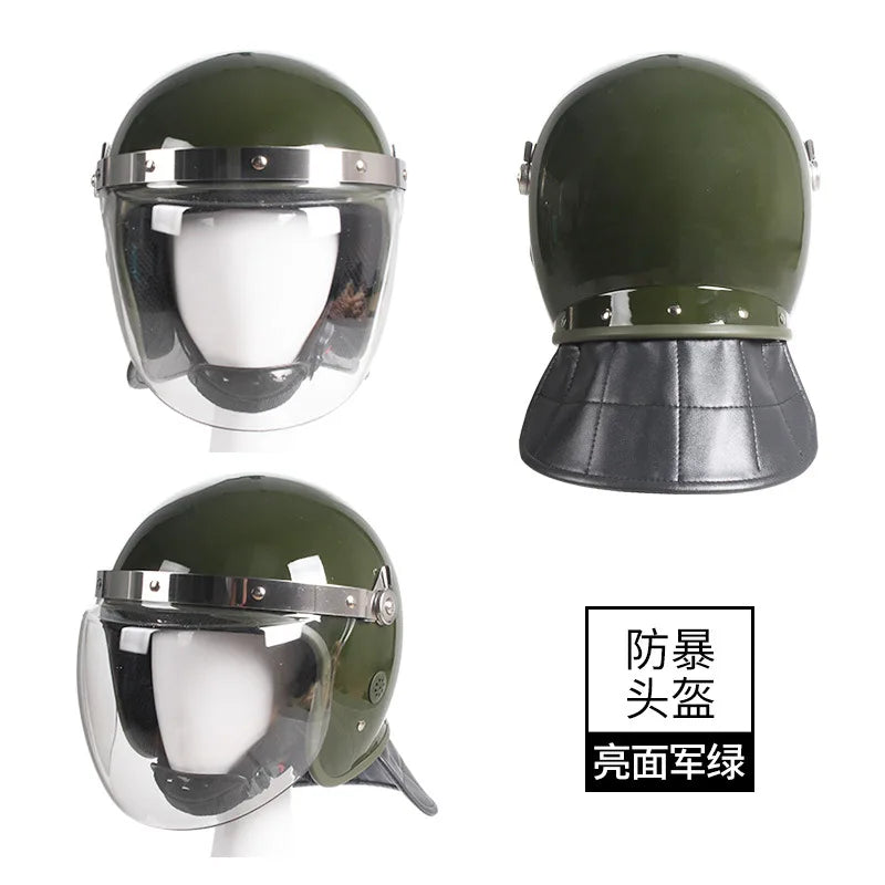 Tactical Safety Protection Helmet Fiberglass Security Duty Helmet Adjustable Outdoor Protective Gear for Training