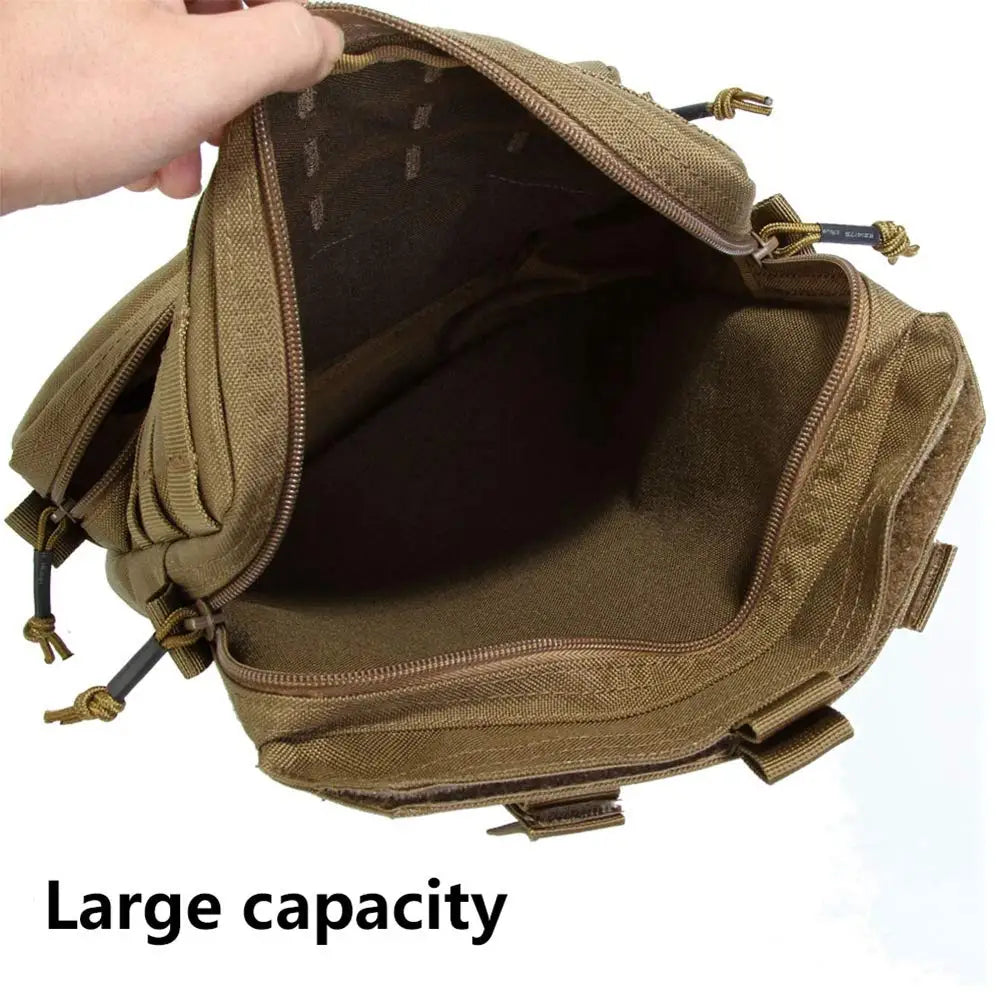 3L Tactical Molle Bag Waterproof Hydration Backpack Outdoor Water Bag for CS Game Military Vest Accessories Hunting Bags