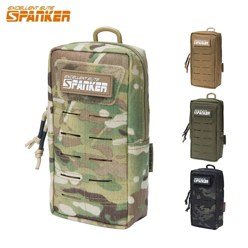 Tactical Molle Pouch Outdoor Waist Bag EDC Tools Accessories Bag Hunting Vest Utility Pack Cell Phone Holder Fanny Pack