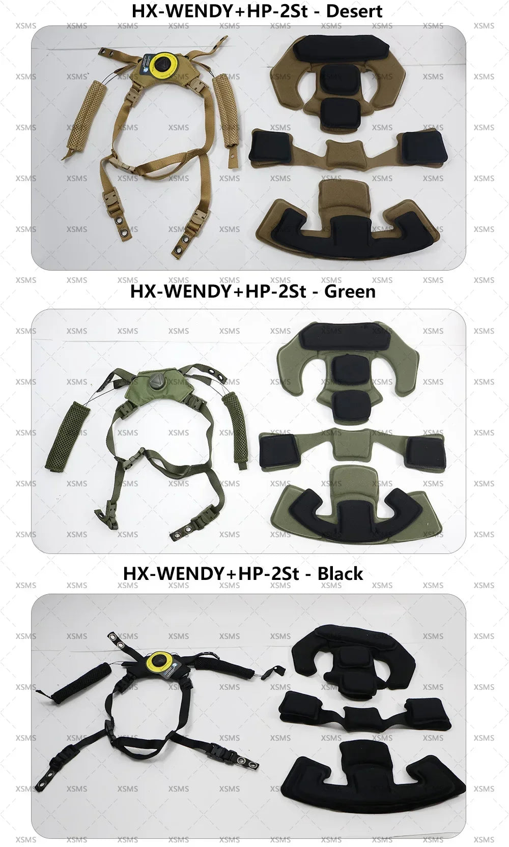 Team Wendy Helmet Hanging Suspension System Chin Strap for Team Wendy FAST MICH Tactical Airsoft Helmet Accessories