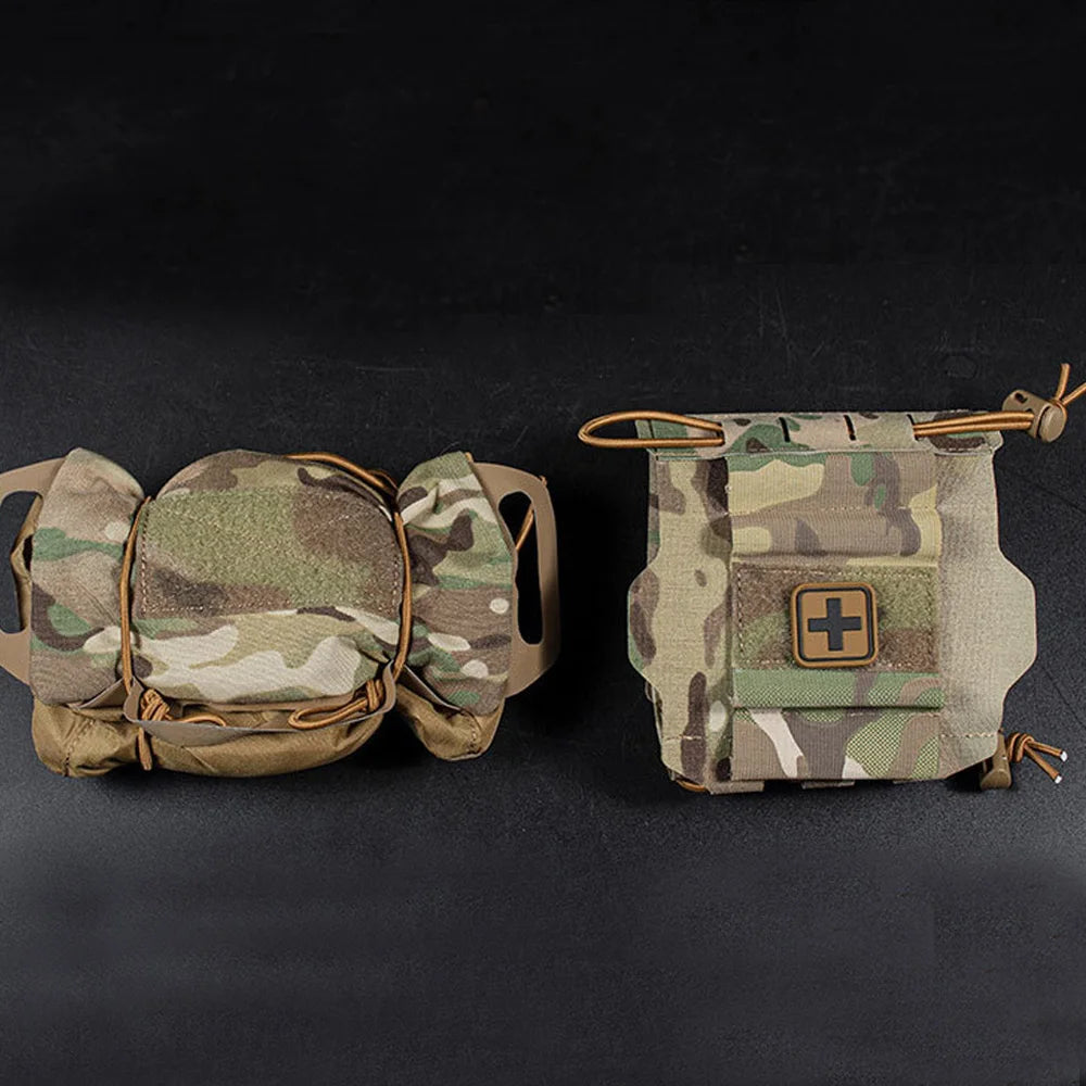 VULPO Medical Pouch IFAK Pouch Tactical Molle Pouch Outdoor First Aid Kits Bag Survival Kit Hunting Bag