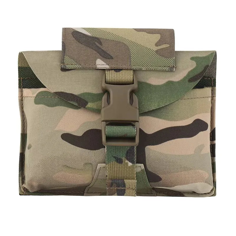 Men's waist bag, nylon hiking water bottle, mobile phone bag, outdoor sports hiking camping belt bag