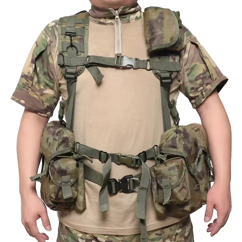 New Russian RPS Smersh AK SSO/SPOSN Tactical Vest Chest Vest Molle Set Hunting Fan Hiking Equipment Gear Hunting Vest