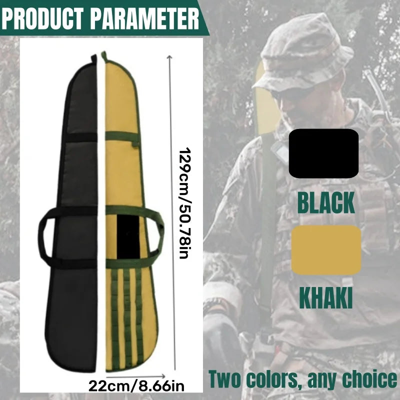 Gun Bag Case Rifle Bag 128cm Tactical Soft Gun Case Airsoft Shooting Carry Shoulder Bags for Hunting Accessories
