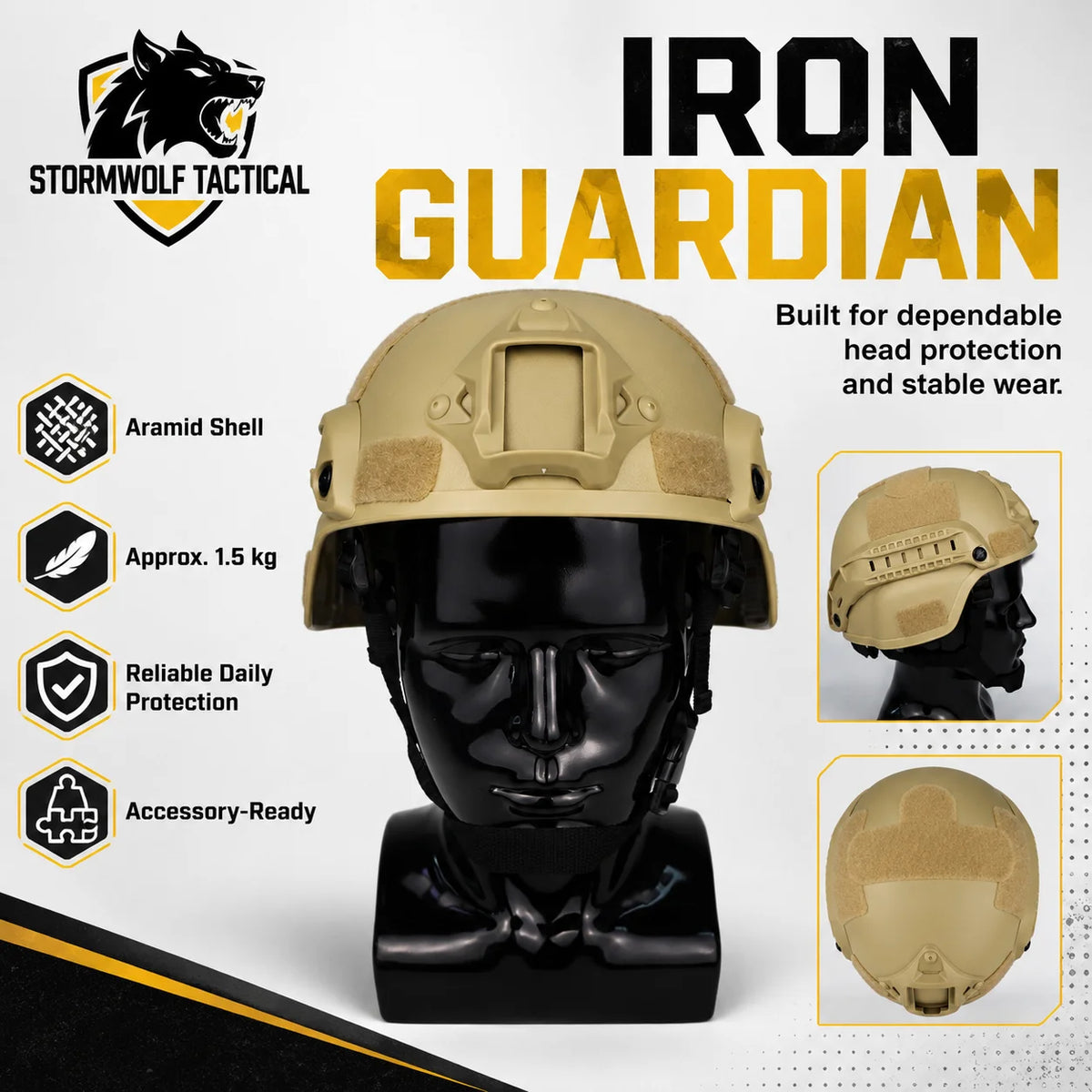 Field Sport MICH ABS Helmet Shock Resistant Airsoft Head Gear Suitable For Wargame CS Hunting Cycling