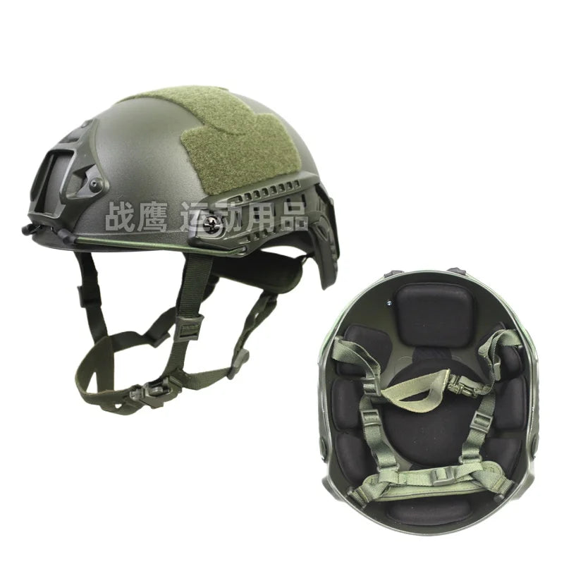 Ultra Lightweight Tactical Helmet for Military Police Airsoft Paintball with AF Suspension System Compatible with FAST Ultra