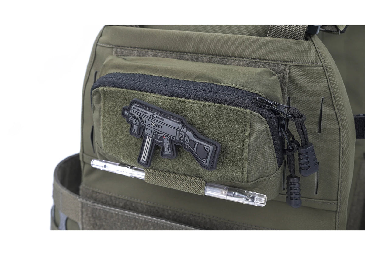 Tactical Hunting Molle Map Pouch Camping Equipment Ferro Concepts Airsoft Edc Bag Admin Panel Camping Accessories Outdoor Sports