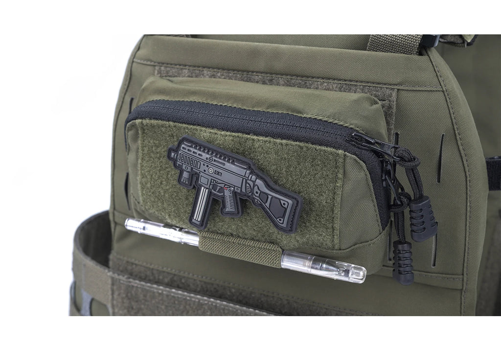 Tactical Molle Map Pouch Huting Equipment Ferro Concepts Airsoft Edc Bag Admin Panel Camping Accessories Outdoor Black