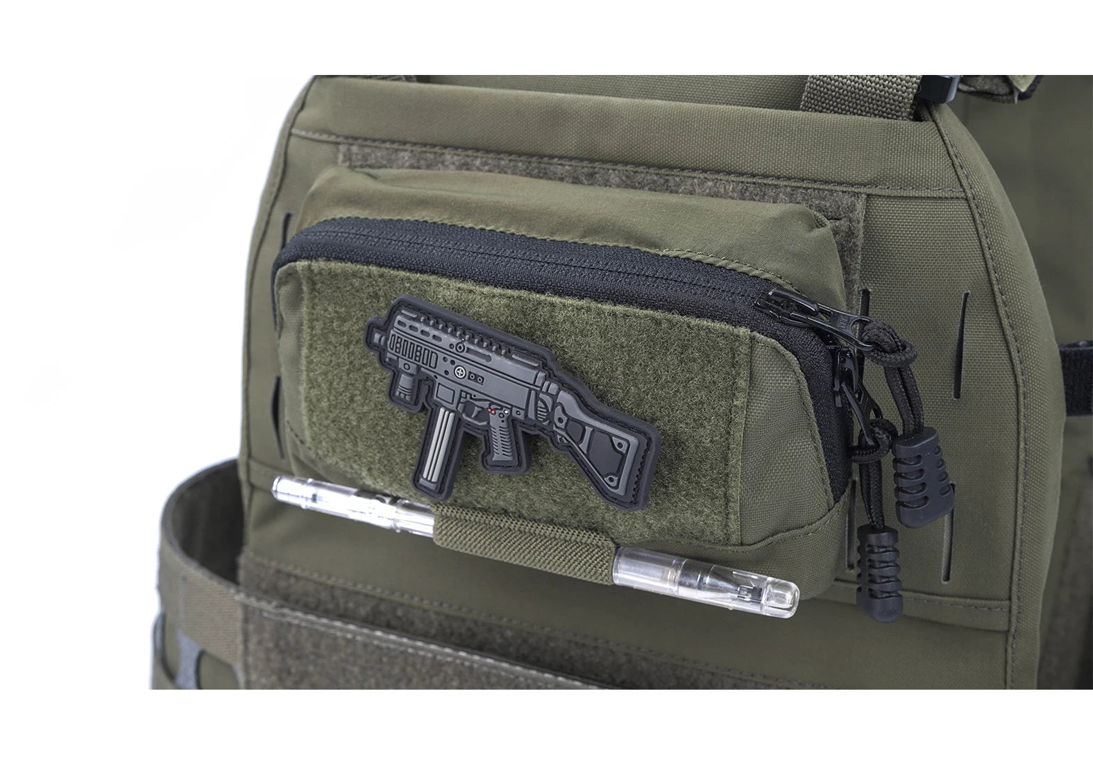 Tactical Molle Map Pouch Huting Equipment Ferro Concepts Airsoft Edc Bag Admin Panel Camping Accessories Outdoor Black