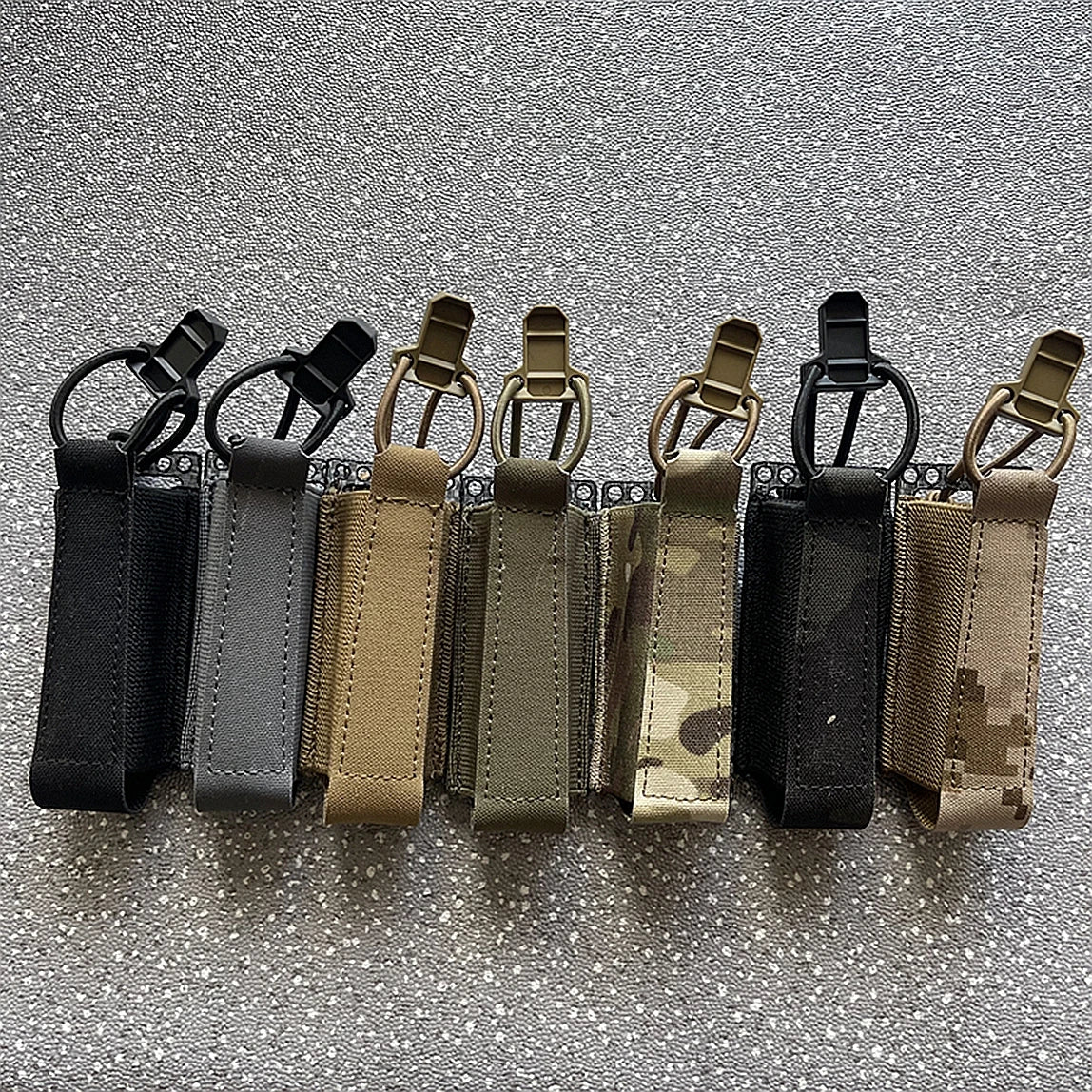【Tactical Raiders】PM-004 Ferro style 9mm single magazine pouch Single Elastic Pistol tactical