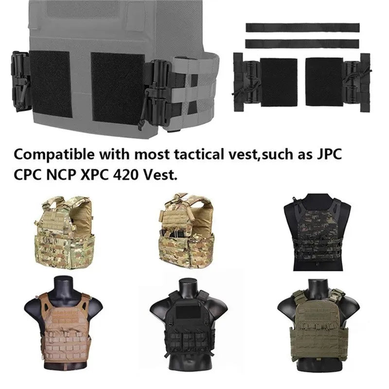 Vest Accessories Quick Release Vest Buckle Kit Durable Quick Release System Kit for JPC CPC NCP XPC 6094 420 Vest Accessories