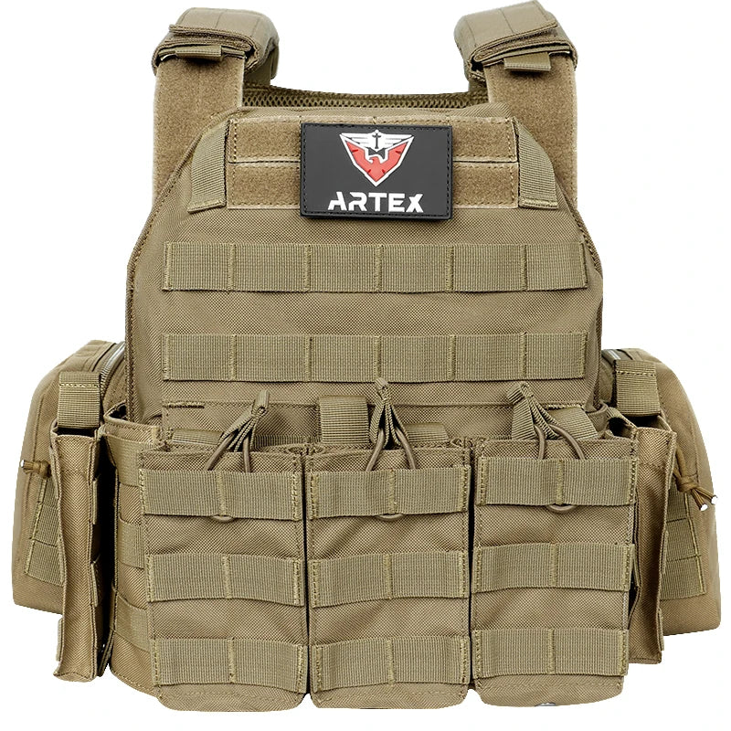 ARTEX8010 Outdoor Tactical Vest, Training and Combat Equipment, 6094 Protective Vest, Waterproof and Wear-Resistant