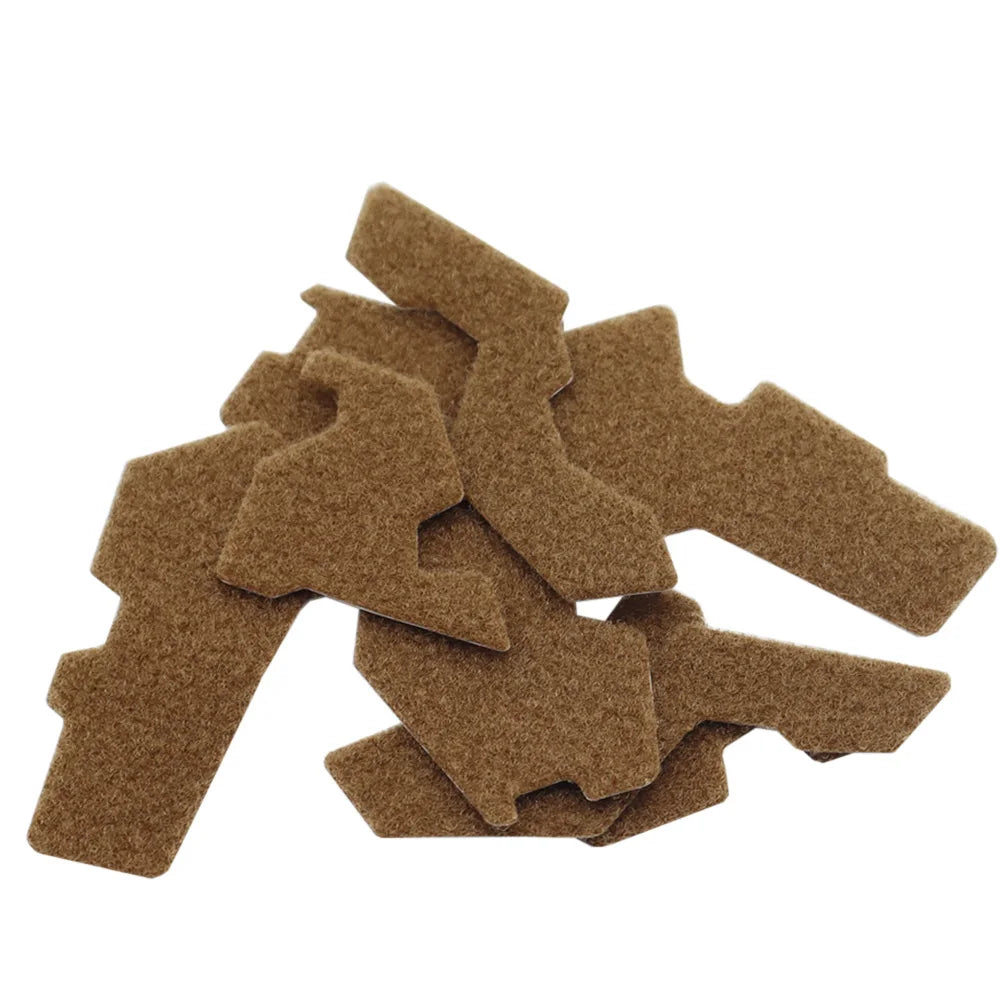 6PCS/Lot FTHS Helmet Magic Sticker Airsoft Helmet Patches Hook and Loop Sticky For FTHS Tactical Helmet Accessories