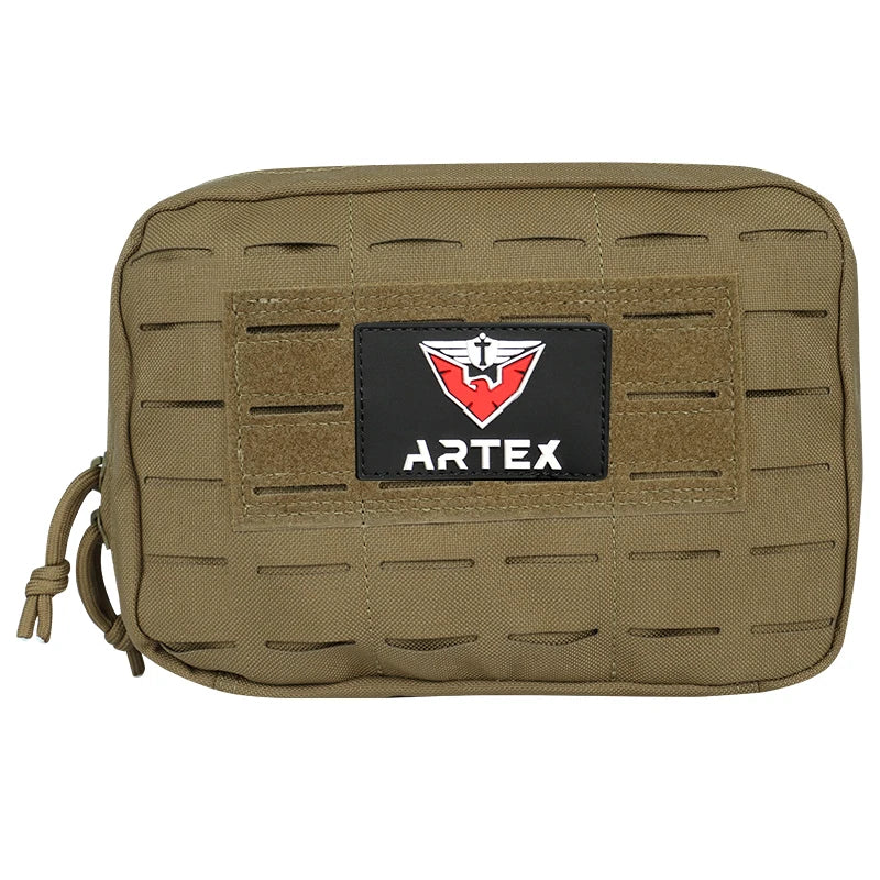 Tactical MOLLE EDC Pouch First Aid Kit Cell Phone Holder Waist Pack Emergency EMT Utility Tool Bag for Outdoor Camping Hiking