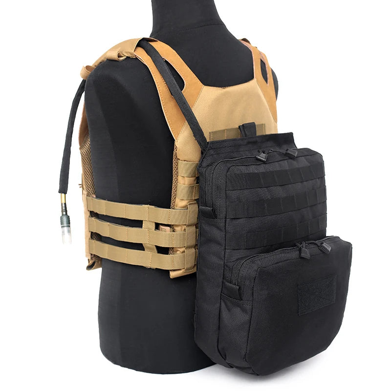 Tactical 3L Accessory Water Bag Backpack Molle Expansion System Hunting Hiking Camping Cycling Outdoor Accessory Bag
