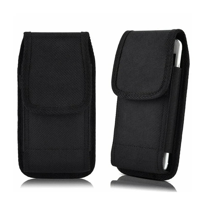 Tactical Nylon Molle Phone Holster Pouch Universal Belt Waist Bag 5.5" Mobile Phone Pouch Hunting EDC Accessory Bag